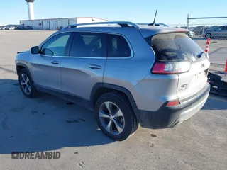 2019 Jeep Cherokee Limited with VIN 1C4PJMDN0KD180598, listed as a IAAI auction lot 41433530 with 137,398 mi miles. Bid and sale history available at carsss.com. Image 3.