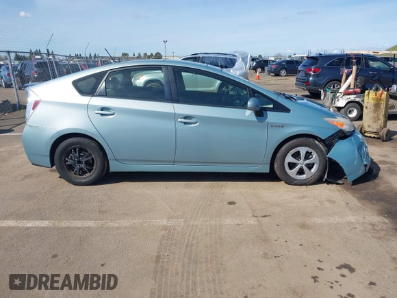 2013 Toyota Prius One with VIN JTDKN3DU4D1632511, listed as a IAAI auction lot 41834484 with 140,296 mi miles. Bid and sale history available at carsss.com. Image 13.