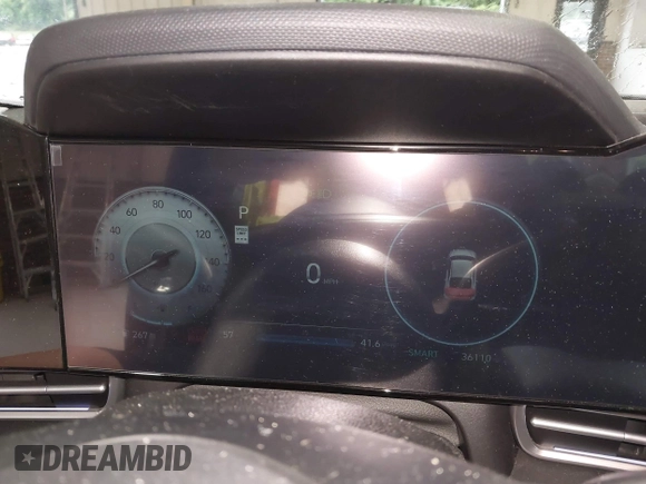 2024 Hyundai Elantra SEL with VIN KMHLS4DGXRU647500, listed as a IAAI auction lot 42337385 with 36,110 mi miles and . Bid and sale history available at DreamBid. Image 7.