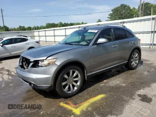 2008 Infiniti FX z VIN JNRAS08U08X102116, wystawiony jako Copart lot #56519735 z przebiegiem 217 516 mil mil oraz Szkoda całkowita • Salvage title. Historia ofert i sprzedaży dostępna na DreamBid. Obrazek 1.