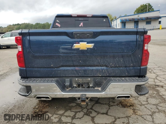 2022 Chevrolet Silverado 1500 LT with VIN 3GCUDDED7NG530042, listed as a Copart auction lot 80286474 with 61,794 mi miles and Salvage Title. Bid and sale history available at DreamBid. Image 6.