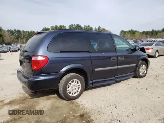 2007 Dodge Grand Caravan SE with VIN 1D4GP24R57B254545, listed as a Copart auction lot 53461695 with 58,736 mi miles and Clean Title. Bid and sale history available at DreamBid. Image 3.