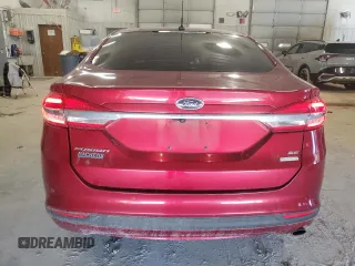 2017 Ford Fusion SE with VIN 3FA6P0HD3HR292872, listed as a Copart auction lot 49387365 with 117,382 mi miles and Salvage Title. Bid and sale history available at DreamBid. Image 6.