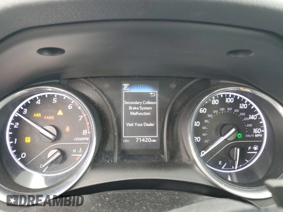 2019 Toyota Camry LE with VIN 4T1B11HK7KU248125, listed as a Copart auction lot 46953005 with 71,420 mi miles and Salvage Title. Bid and sale history available at carsss.com. Image 9.