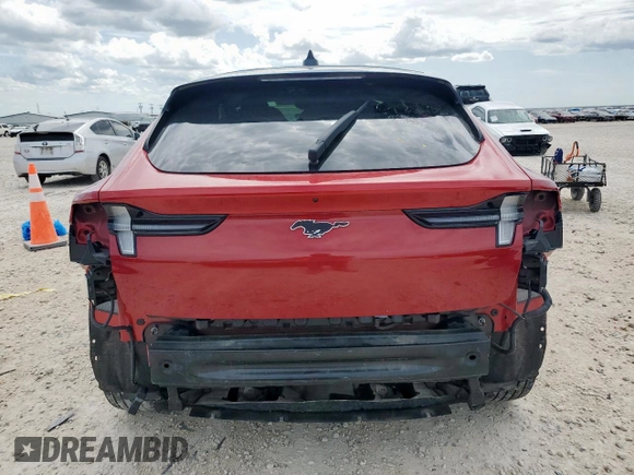 2021 Ford Mustang Mach-E Premium с VIN 3FMTK3R77MMA44925, выставлен на аукционе Copart как лот 64307295 с пробегом 30 714 миль миль и Списание • Salvage title. История ставок и продаж доступна на DreamBid. Изображение 6.