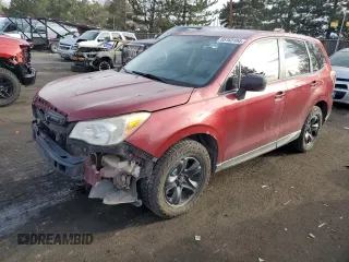 2014 Subaru Forester 2.5i with VIN JF2SJAAC8EG433473, listed as a Copart auction lot 85163194 with 162,576 mi miles and Salvage Title. Bid and sale history available at carsss.com. Image 1.