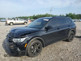 2024 Volkswagen Tiguan SE R-Line Black with VIN 3VVCB7AX9RM000859, listed as a Copart auction lot 59664795 with 35,569 mi miles and Salvage title. Bid and sale history available at DreamBid. Image 1.