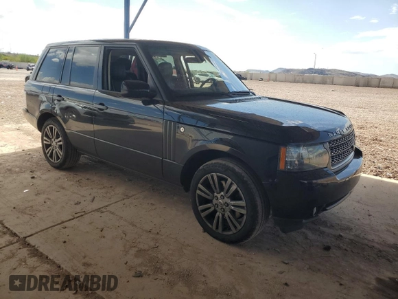 2010 Land Rover Range Rover HSE Lux with VIN SALMF1D48AA308170, listed as a Copart auction lot 52904695 with 49,180 mi miles and Salvage title. Bid and sale history available at DreamBid. Image 4.