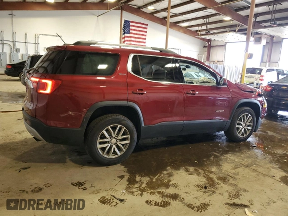 2018 GMC Acadia SLE z VIN 1GKKNLLA0JZ171445, wystawiony jako Copart lot #55884485 z przebiegiem 83 134 mil mil oraz Szkoda całkowita • Salvage title. Historia ofert i sprzedaży dostępna na DreamBid. Obrazek 3.