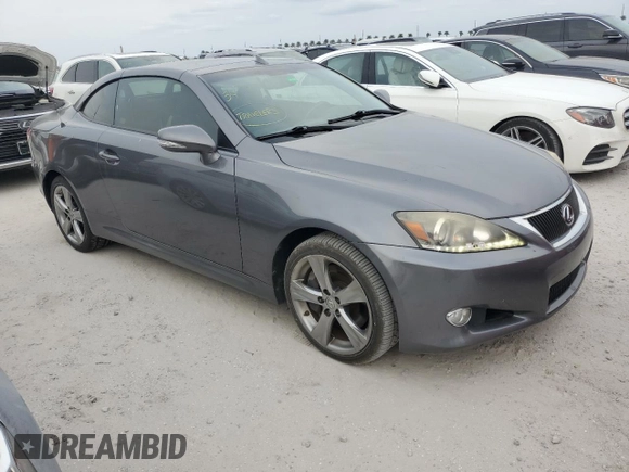 2012 Lexus IS 350 C с VIN JTHFE2C26C2507982, выставлен на аукционе Copart как лот 76410914 с пробегом 88 312 миль миль и На запчасти • Non repairable. История ставок и продаж доступна на DreamBid. Изображение 4.