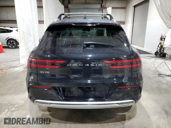 2024 Genesis GV70 Advanced z VIN 5NMMCET11RH001648, wystawiony jako Copart lot #46638295 z przebiegiem 5 232 mil mil oraz Szkoda całkowita • Salvage title. Historia ofert i sprzedaży dostępna na DreamBid. Obrazek 6.