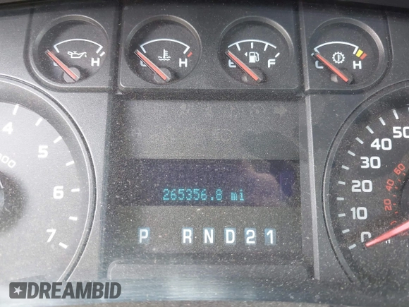 2010 Ford F-150 XL with VIN 1FTMF1CW3AFD03777, listed as a IAAI auction lot 42529496 with 265,356 mi miles and . Bid and sale history available at DreamBid. Image 7.