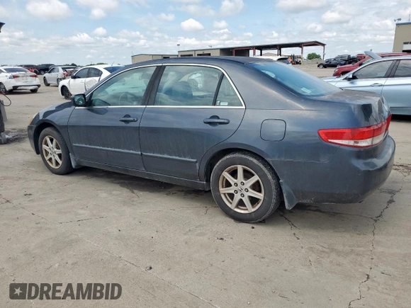 2003 Honda Accord EX z VIN 1HGCM66503A033734, wystawiony jako Copart lot #58805125 z przebiegiem 175 582 mil mil oraz Czysty tytuł • Clean title. Historia ofert i sprzedaży dostępna na DreamBid. Obrazek 2.