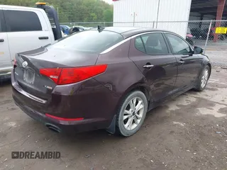 2011 Kia Optima EX with VIN KNAGN4A69B5148919, listed as a IAAI auction lot 42133805 with 112,114 mi miles and . Bid and sale history available at carsss.com. Image 4.