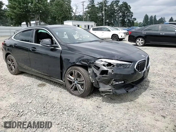 2021 BMW 2 Series 228i xDrive with VIN WBA73AK01M7H58273, listed as a Copart auction lot 62632195 with 87,708 mi miles and Salvage title. Bid and sale history available at DreamBid. Image 13.