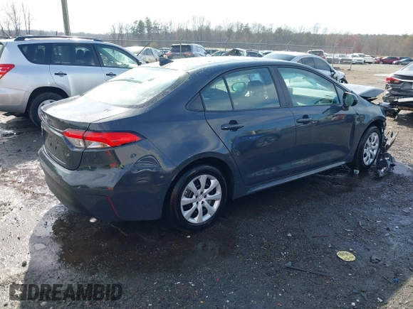 2024 Toyota Corolla LE z VIN 5YFB4MDE1RP210443, wystawiony jako IAAI lot #41865788 z przebiegiem 12 790 mil mil oraz . Historia ofert i sprzedaży dostępna na DreamBid. Obrazek 4.