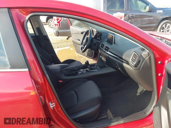 2014 Mazda 3 i Touring with VIN JM1BM1L78E1102689, listed as a IAAI auction lot 42376619 with 65,244 mi miles and . Bid and sale history available at DreamBid. Image 5.