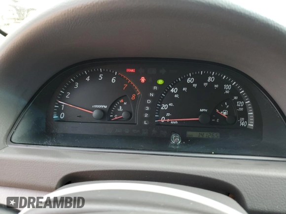 2004 Toyota Camry LE with VIN 4T1BF32K94U080450, listed as a Copart auction lot 50993005 with 141,265 mi miles and Salvage Title. Bid and sale history available at carsss.com. Image 9.