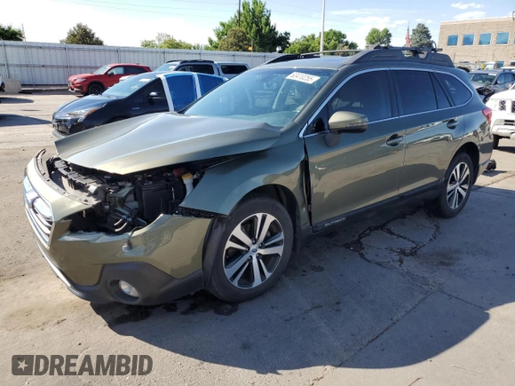 2019 Subaru Outback Limited z VIN 4S4BSENC4K3308823, wystawiony jako Copart lot #63410255 z przebiegiem 46 300 mil mil oraz Szkoda całkowita • Salvage title. Historia ofert i sprzedaży dostępna na DreamBid. Obrazek 1.