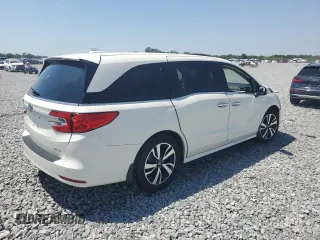 2019 Honda Odyssey Elite with VIN 5FNRL6H96KB018026, listed as a Copart auction lot 53466285 with 206,548 mi miles and Non Repairable. Bid and sale history available at DreamBid. Image 3.