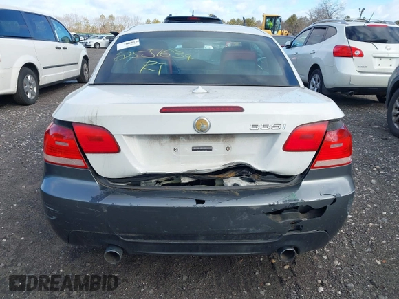 2008 BMW 3 Series 335i with VIN WBAWL73568P178416, listed as a IAAI auction lot 41594372 with Not Provided miles and . Bid and sale history available at carsss.com. Image 6.