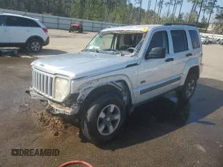 2008 Jeep Liberty Sport with VIN 1J8GP28K28W258632, listed as a Copart auction lot 46055995 with 221,414 mi miles and Salvage Title. Bid and sale history available at carsss.com. Image 1.