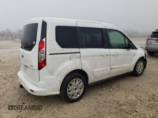 2014 Ford Transit Connect XLT with VIN NM0AE8F76E1149794, listed as a Copart auction lot 43130385 with 210,682 mi miles and Salvage title. Bid and sale history available at DreamBid. Image 3.