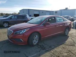 2016 Hyundai Sonata SE with VIN 5NPE24AF9GH323096, listed as a Copart auction lot 87087964 with 52,770 mi miles and Salvage Title. Bid and sale history available at carsss.com. Image 1.