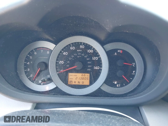 2008 Toyota RAV4 Ltd with VIN JTMBK31V985071386, listed as a IAAI auction lot 42068551 with 213,805 mi miles. Bid and sale history available at carsss.com. Image 7.