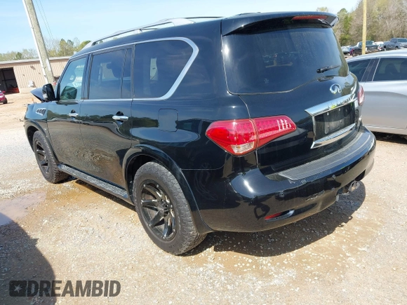 2014 Infiniti QX80 z VIN JN8AZ2NFXE9554706, wystawiony jako IAAI lot #41930947 z przebiegiem 133 655 mil mil oraz . Historia ofert i sprzedaży dostępna na DreamBid. Obrazek 3.