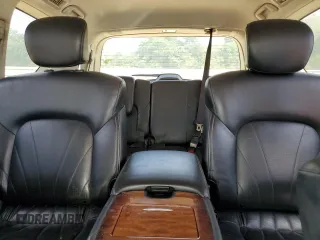 2017 Infiniti QX80 with VIN JN8AZ2NFXH9643163, listed as a Copart auction lot 54814805 with 199,586 mi miles and Salvage title. Bid and sale history available at DreamBid. Image 10.