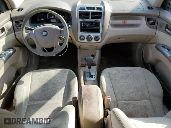 2005 Kia Sportage LX with VIN KNDJF723257122120, listed as a Copart auction lot 43386055 with 191,082 mi miles and Salvage Title. Bid and sale history available at carsss.com. Image 8.