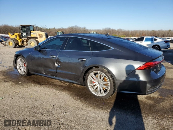 2020 Audi A7 Premium Plus with VIN WAUU2AF25LN026608, listed as a Copart auction lot 45957945 with 50,507 mi miles and Salvage Title. Bid and sale history available at carsss.com. Image 2.