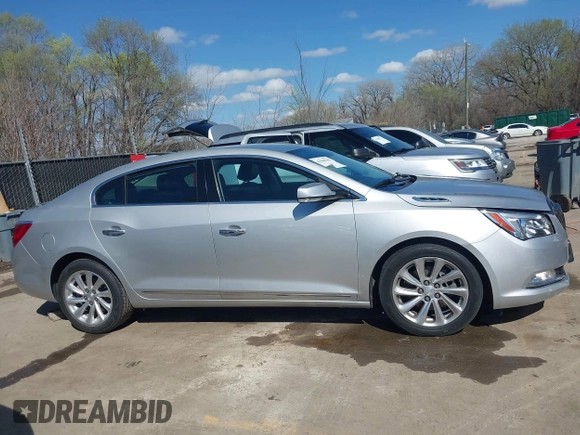2015 Buick LaCrosse Leather with VIN 1G4GB5G34FF268668, listed as a IAAI auction lot 41900303 with 87,249 mi miles and . Bid and sale history available at DreamBid. Image 13.
