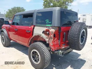 2024 Ford Bronco Badlands with VIN 1FMEE9BP0RLA41564, listed as a IAAI auction lot 42069579 with 3,681 mi miles and . Bid and sale history available at DreamBid. Image 6.