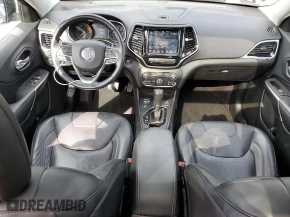 2019 Jeep Cherokee Limited with VIN 1C4PJMDN7KD142611, listed as a Copart auction lot 62733195 with 87,616 mi miles and Salvage title. Bid and sale history available at DreamBid. Image 8.