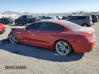 2016 BMW 6 Series 640i with VIN WBA6D0C50GG432558, listed as a Copart auction lot 76141594 with 69,286 mi miles and Salvage Title. Bid and sale history available at carsss.com. Image 2.