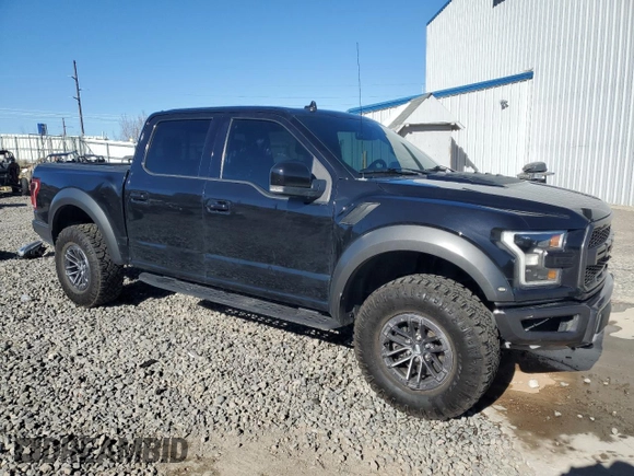 2020 Ford F-150 Raptor with VIN 1FTFW1RG0LFA72722, listed as a Copart auction lot 50240675 with 87,291 mi miles and Salvage Title. Bid and sale history available at carsss.com. Image 4.