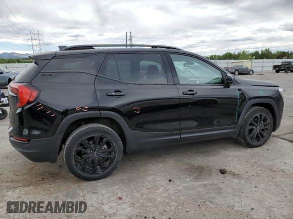 2021 GMC Terrain SLE with VIN 3GKALTEV6ML383540, listed as a Copart auction lot 57163085 with 47,280 mi miles and Salvage title. Bid and sale history available at DreamBid. Image 3.