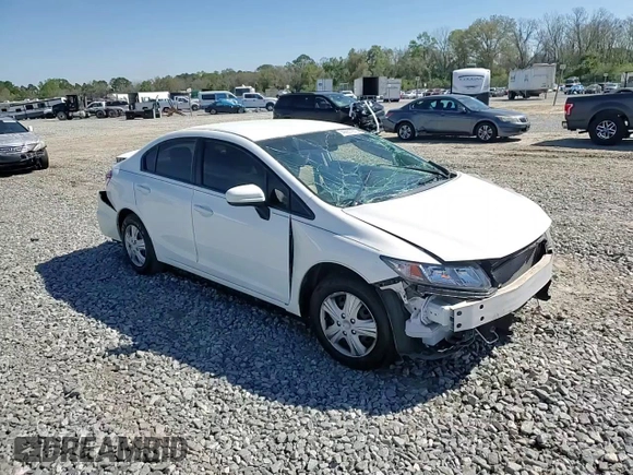 2015 Honda Civic LX with VIN 19XFB2F56FE119187, listed as a Copart auction lot 49957975 with 104,792 mi miles and Salvage Title. Bid and sale history available at DreamBid. Image 10.