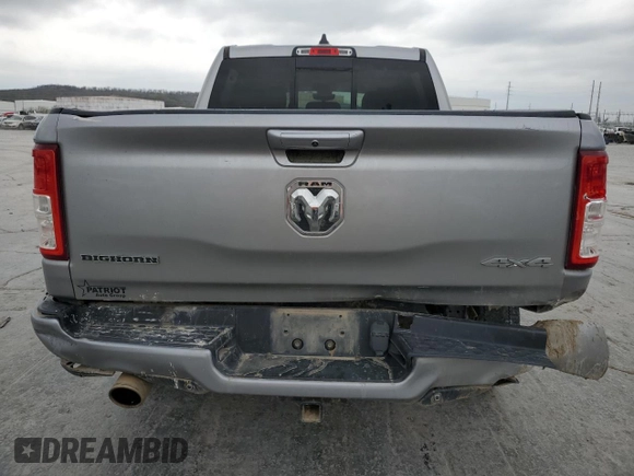 2019 Ram 1500 Big Horn z VIN 1C6SRFFT2KN812531, wystawiony jako Copart lot #51213075 z przebiegiem 134 488 mil mil oraz Szkoda całkowita • Salvage title. Historia ofert i sprzedaży dostępna na DreamBid. Obrazek 6.