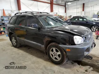 2003 Hyundai Santa Fe GLS with VIN KM8SC13D83U566100, listed as a Copart auction lot 47193955 with 166,060 mi miles and Non Repairable. Bid and sale history available at carsss.com. Image 4.