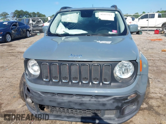 2017 Jeep Renegade Altitude with VIN ZACCJABB3HPF87749, listed as a IAAI auction lot 42423314 with 88,571 mi miles and . Bid and sale history available at DreamBid. Image 12.