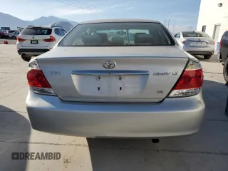 2005 Toyota Camry LE with VIN 4T1BF30K35U104620, listed as a Copart auction lot 53390975 with 146,958 mi miles and Salvage Title. Bid and sale history available at DreamBid. Image 6.