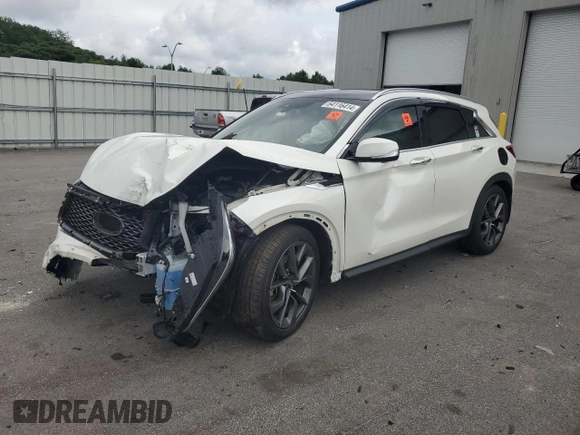 2021 Infiniti QX50 Autograph with VIN 3PCAJ5DBXMF105694, listed as a Copart auction lot 64116414 with Not provided miles and Non repairable. Bid and sale history available at DreamBid. Image 1.