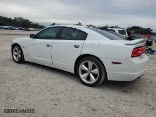 2014 Dodge Charger RT 100th Anniversary with VIN 2C3CDXCT1EH123863, listed as a Copart auction lot 88444675 with 164,820 mi miles and Salvage Title. Bid and sale history available at carsss.com. Image 2.