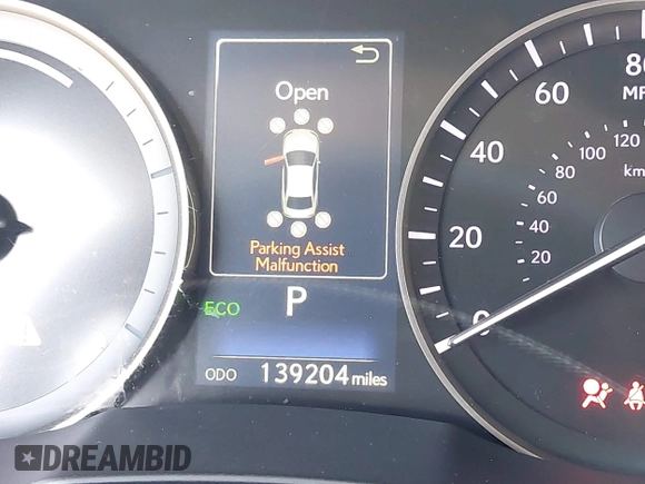 2016 Lexus ES 300h with VIN JTHBW1GGXG2101611, listed as a IAAI auction lot 41999411 with 139,204 mi miles and . Bid and sale history available at DreamBid. Image 7.