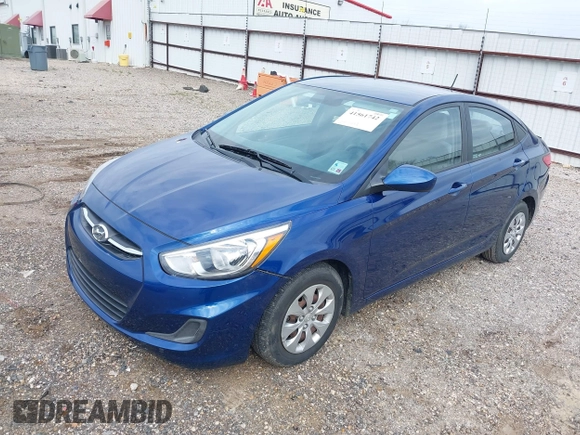 2015 Hyundai Accent GLS with VIN KMHCT4AE5FU928664, listed as a IAAI auction lot 41561742 with 100,844 mi miles and . Bid and sale history available at DreamBid. Image 2.