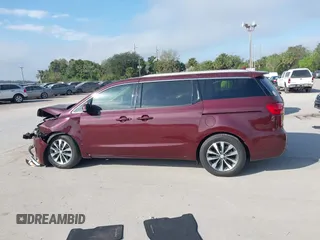 2016 Kia Sedona EX with VIN KNDMC5C1XG6139621, listed as a IAAI auction lot 41545975 with 111,274 mi miles. Bid and sale history available at carsss.com. Image 14.