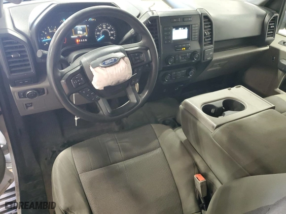 2019 Ford F-150 XL with VIN 1FTFX1E49KKD00392, listed as a Copart auction lot 47582735 with 235,676 mi miles and Clean Title. Bid and sale history available at carsss.com. Image 8.